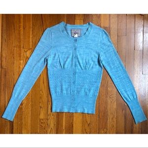 Lux Brand Pointelle Cardigan